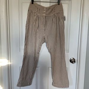 NWT Free People Rumors Textured Harem Pant